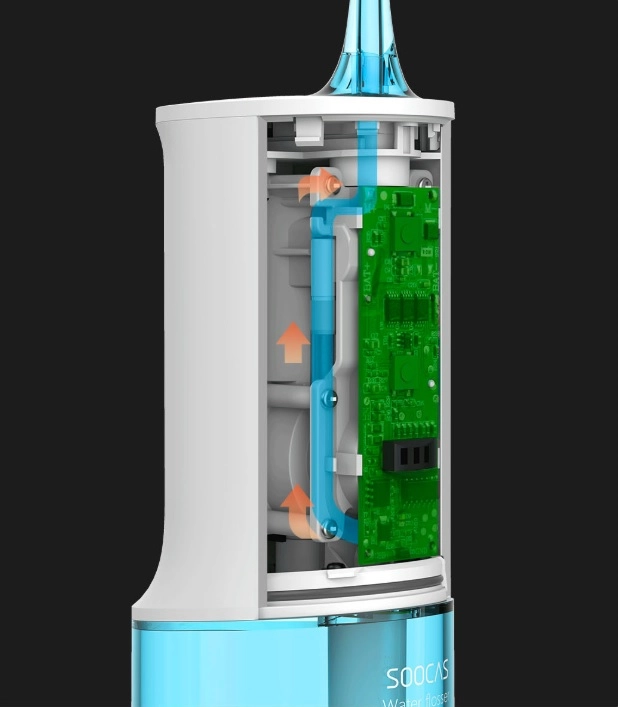 Máy tăm nước cầm tay Xiaomi Soocas W3, vệ sinh răng miệng (01 đầu phun đi kèm)